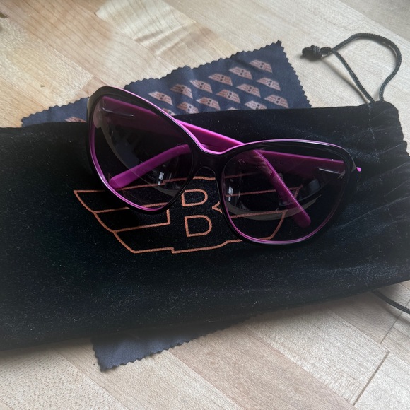 Brigada Accessories - Bold Purple Women's Sunglasses